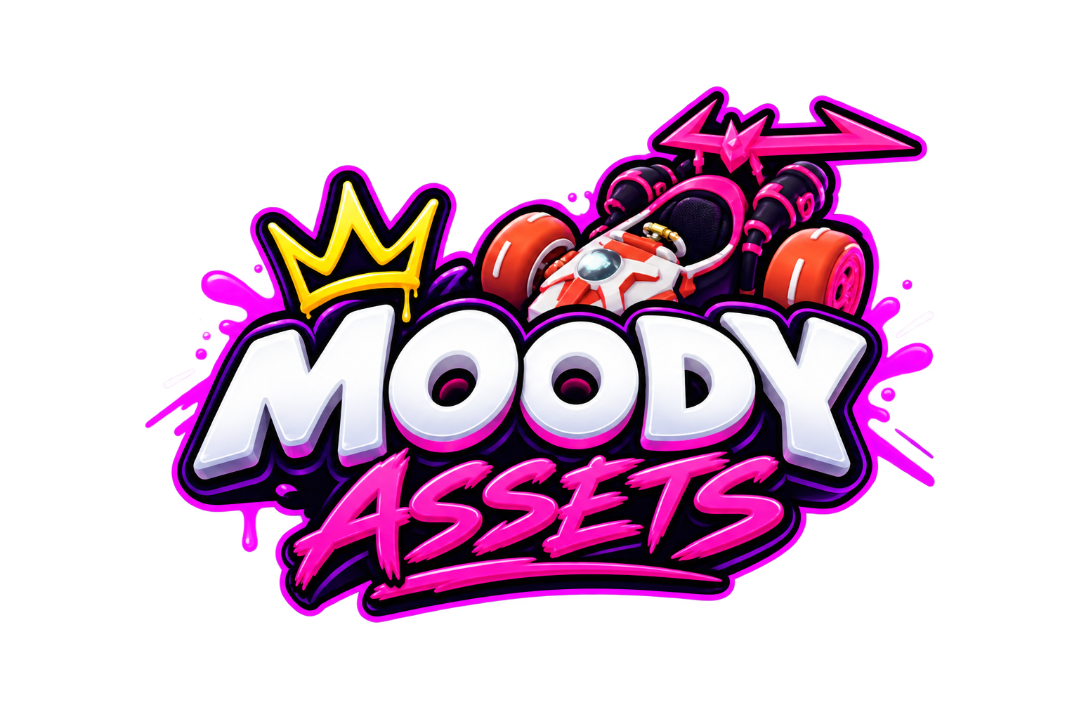 Moody Madness Assets on OpenSea